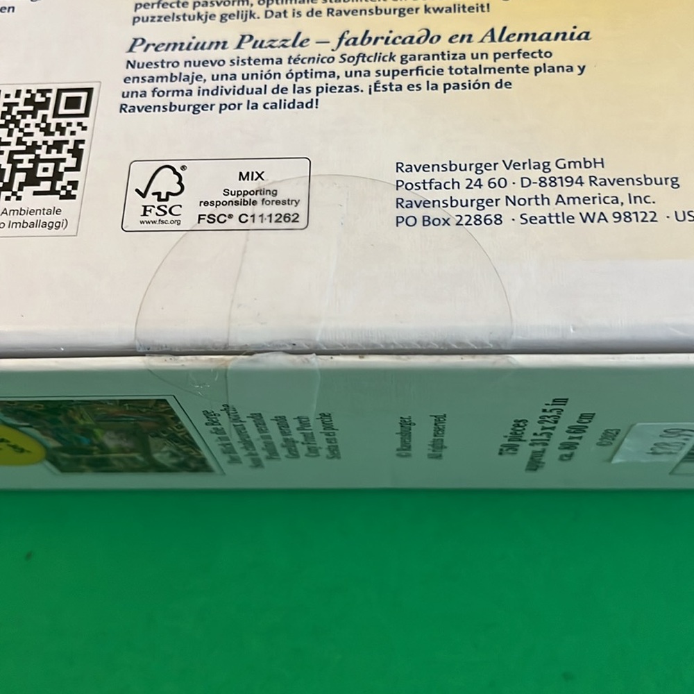 Ravensburger COZY FRONT PORCH Large Format 750 Piece Puzzle - Picture 4 of 8